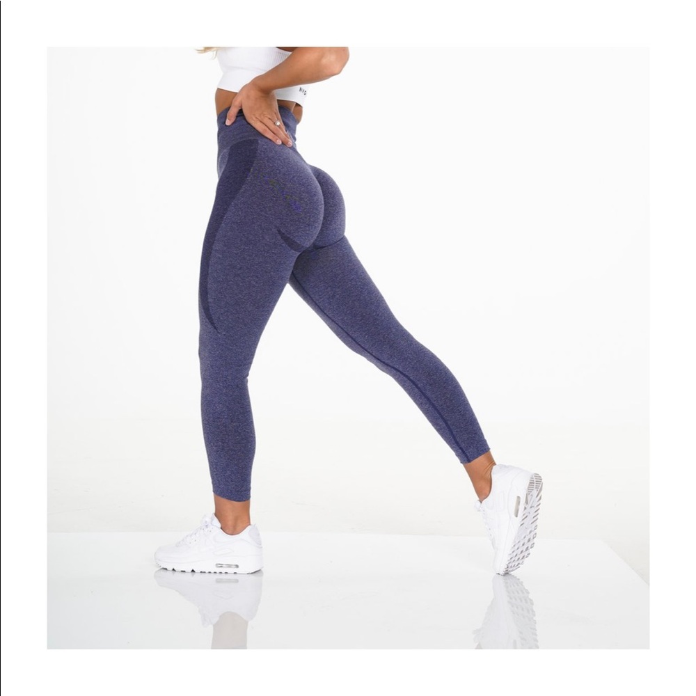 NWT NVGTN Indigo Contour Seamless Leggings